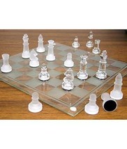 Maxam™ 33pc Glass Chess Set - £24.14 GBP