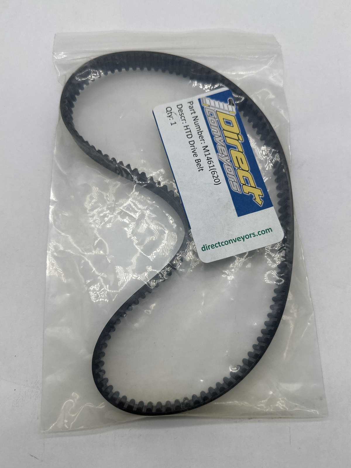 Direct Conveyors M1461(620) HTD Drive Belt, 5mm Pitch 620mm Arc,  620-5M  - $10.25