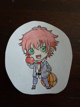 Diabolik Lovers Ayato chibi uniform anime pencil drawing mini poster New!! - £3.54 GBP