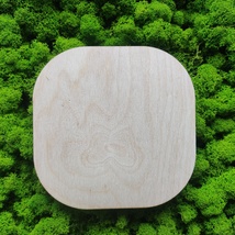 Wood Oval Cutout Blank For DIY Craft, Wooden Shape, Birch Plywood Board - £0.22 GBP+