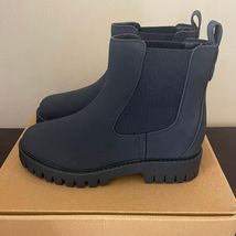 Journee Collection Alara Faux Leather Block Heel Chelsea Boots - $28.70