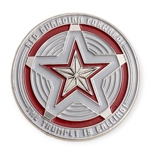 Red Guardian Marvel Disney Pin: The Trumpet is Calling Shield - £27.89 GBP