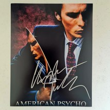 Christian Bale Autographed American Psycho 8x10 Photo COA #CB87345 - £231.98 GBP