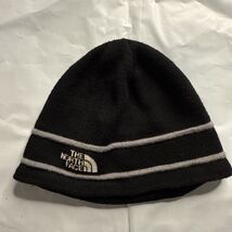The North Face Beanie Winter Hat Black Acrylic Polyester Lined Med-Large - $6.95