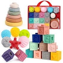 24 Pcs Baby Toys 6-12 Months, Montessori Toys For Babies 6-12 Months, Incl Baby  - £36.64 GBP