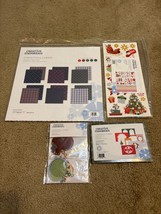Creative Memories 4pc SET: &quot;Christmas Cheer&quot; 12x12 Paper-Stickers-Embell... - £28.00 GBP
