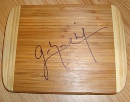 Graham Elliot Celebrity Chef Master Signed Cutting Board PHOTO PROOF Jam... - $74.24