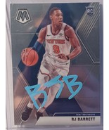 RJ Barrett New York Knicks Autographed signed Card Hologram COA NBA RC - £44.56 GBP