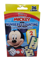 Bendon Disney Mickey Mouse Flash Cards - 36 Cards - New  - Numbers &amp; Cou... - £5.52 GBP