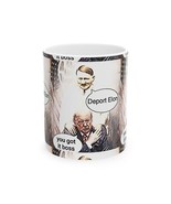 Deport Elon Mug - Great Gift for Coffee Lovers, Office Humor, Funny Joke... - $13.86+
