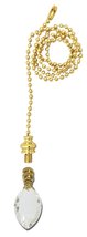 Royal Designs Celling Fan Pull Chain Beaded Ball Extension Chains with Decorativ - £16.79 GBP+