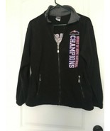 National Hope Champions Adult Black Full Zip Fleece Jacket Coat Size Small - $233.44