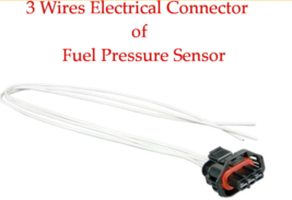 Connector of Fuel Pressure Sensor  FPS11 Fits:Chevrolet GMC Diesel V8 6.6L 06-10 - £9.72 GBP