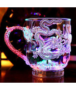 LED Flash Magic Color Changing Dragon Cup Water Activated - $332.49 MXN