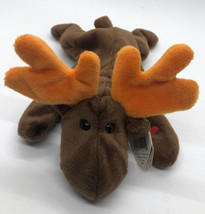 TY Beanie Original Baby Chocolate the Moose with Tags - $12.86