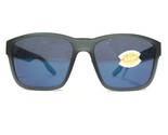 Costa Sunglasses Paunch 06S9049 904905 Matte Gray Frames with Blue Lenses - $97.96