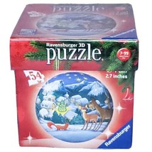 Ravensburger 11882 3D Snowy Puzzle 54 Piece 3D Puzzle 2012 NEW Easy Click Puzzle - £10.23 GBP