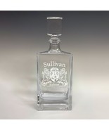 Sullivan Irish Coat of Arms Deluxe Whiskey Decanter - $1,194.05 MXN