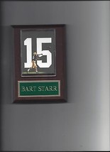 Bart Starr Jersey Plaque Green Bay Packers Football Nfl - $4.94