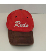 Vintage Cincinnati reds baseball hat cap embroiderd front no. 2 on side - $21.08