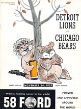 1957 DETROIT LIONS VS CHICAGO BEARS 8X10 PHOTO FOOTBALL NFL PICTURE - $5.93
