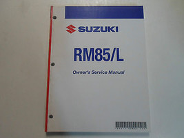 2008 Suzuki RM85/L Owners Service Manual Minor Stains Factory Oem Book 08 Deal - $39.71