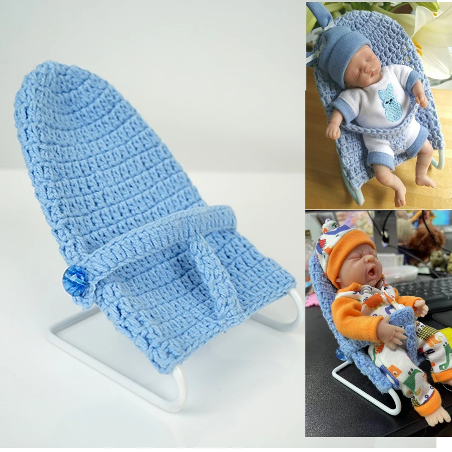 Baby doll seat - FOR Mini Reborn 4&quot; to 7&quot;Micro Preemie dolls - Doll accessories - £14.71 GBP+