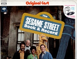 The Sesame Street Book &amp; Record Album  Original Cast Columbia Stereo Records LP - £3.90 GBP
