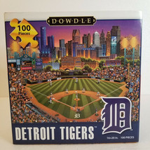 Detroit Tigers Dowdle Folk Art 30278 Jigsaw Puzzle - 100 Pieces Brand New - £17.55 GBP