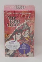 My Fair Lady (VHS, 1991, 2 Tape Set) Audrey Hepburn, Rex Harrison SEALED - £11.84 GBP
