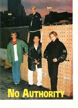 No Authority teen magazine pinup clippings pix 90&#39;s night life Faces in Pop - £3.93 GBP