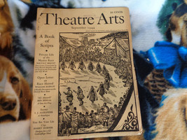 Theatre Arts September 1944 A Book of Scripts - £7.42 GBP