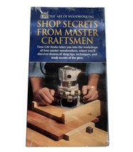 Time Life The Art of Woodworking VHS Shop Secrets From Master Craftsmen NEW - £3.88 GBP