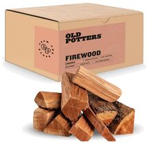 Kiln Dried Cherry Wood Logs - 1100 Cu. in, Perfect Size for Smokers &amp; Fi... - $75.19