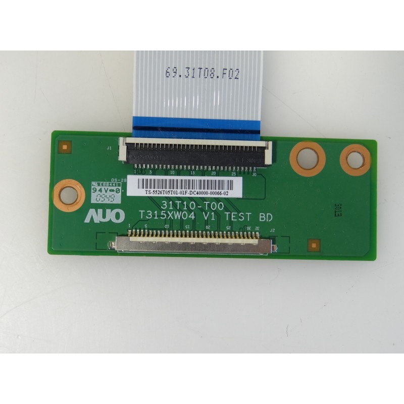 NEC DYNEX DX-32LD150A11 TEST Board AUO 55.26T05.T01 (T315XW04 V1) - $12.09