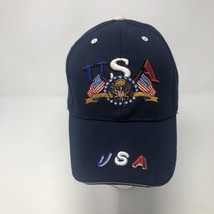 USA Blue Hat with Flag and Eagle - $6.79