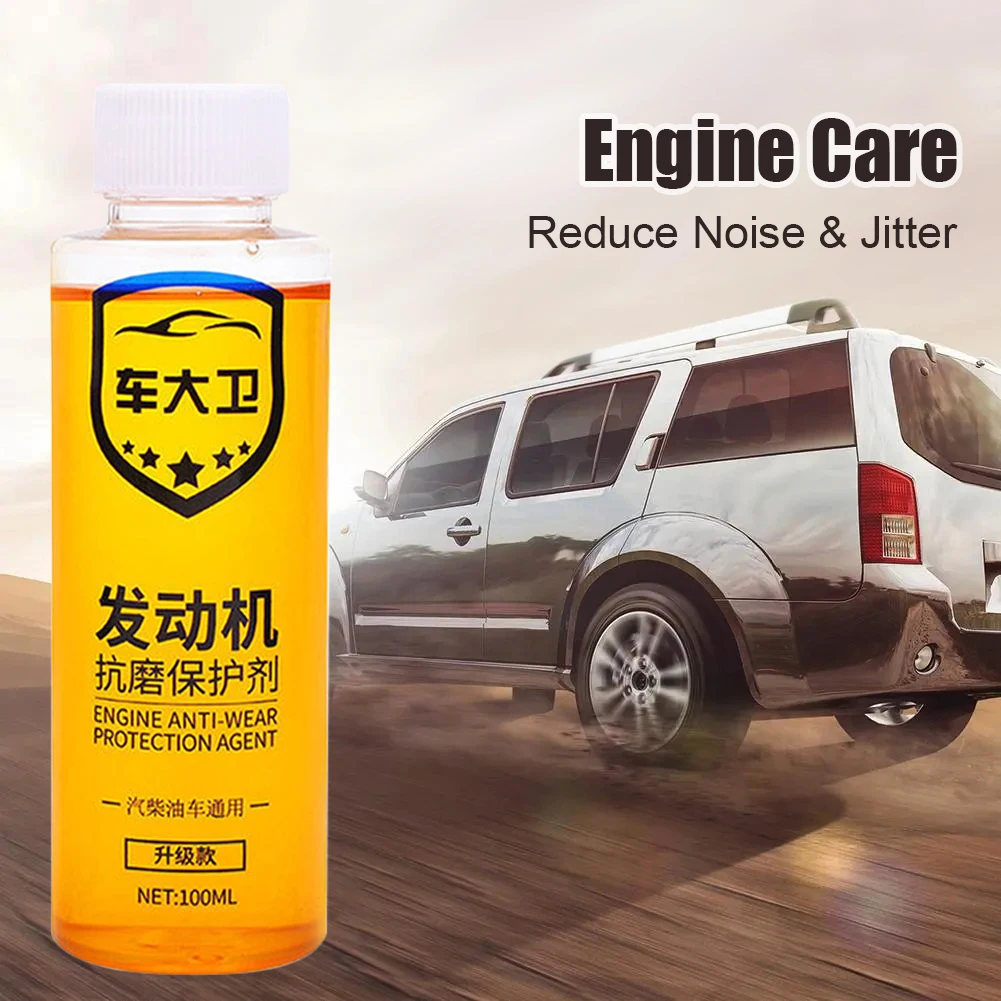 Engine Anti-Wear Agent - 100ml Catalytic Converter Cleaner Car Gas Oil Fuel Ad - £15.08 GBP