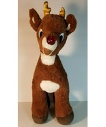 Build A Bear BAB Rudolph The Red Nosed Reindeer 15” Plush Toy - £11.67 GBP