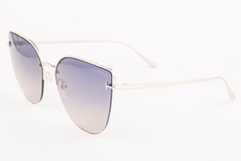 Tom Ford INGRID 652 28B Gold / Gray Gradient Sunglasses TF652 28B 60mm I... - £148.67 GBP