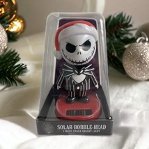 Jack Skellington Solar Bobble-Head &quot;The Nightmare Before Christmas&quot; NEW - £9.12 GBP
