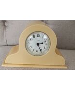 Vintage 1930&#39;S ? Newhaven Clock Co. Celluloid WindUp Undamaged Buttercream - $28.71
