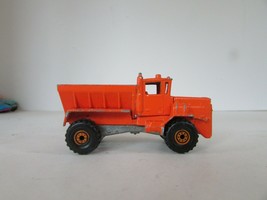 DIECAST MATTEL HOT WHEELS 1983 OSHKOSH ORANGE SNOW PLOW - $3.62