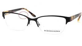 New Bcbgmaxazria Lauren Black Eyeglasses Frame 52-17-130mm B34mm - £43.06 GBP