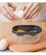 Egg Separator Plastic Double Eggs Yolk White Divider with Compartment BP... - $7.91