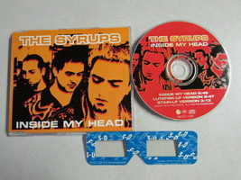 The Syrups Inside My Head 3 Trk CD+3D Glasses Robert Trujillo Produced Metallica - £6.87 GBP