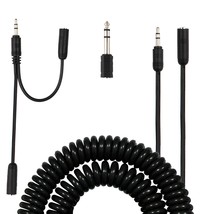 Ge Universal Audio Extension Kit, 3.5Mm Plugs And Coiled Extension Cable, 18 Fee - £15.89 GBP