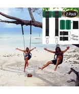Outdoor Swing Hammock With Safety Belt, Portable Bag, Durable Swing Stra... - $426.93 MXN