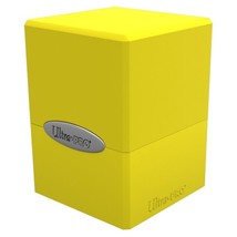 Ultra Pro Deck Box: Satin Cube: Lemon Yellow - $15.23