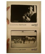 Lyle Lovett 2 Press Kit Photos Mint - $37.81 CAD