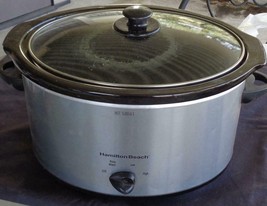 Nice Hamilton Beach Slow Cooker with Removeable Crock – Model 33550 – USED - £31.64 GBP